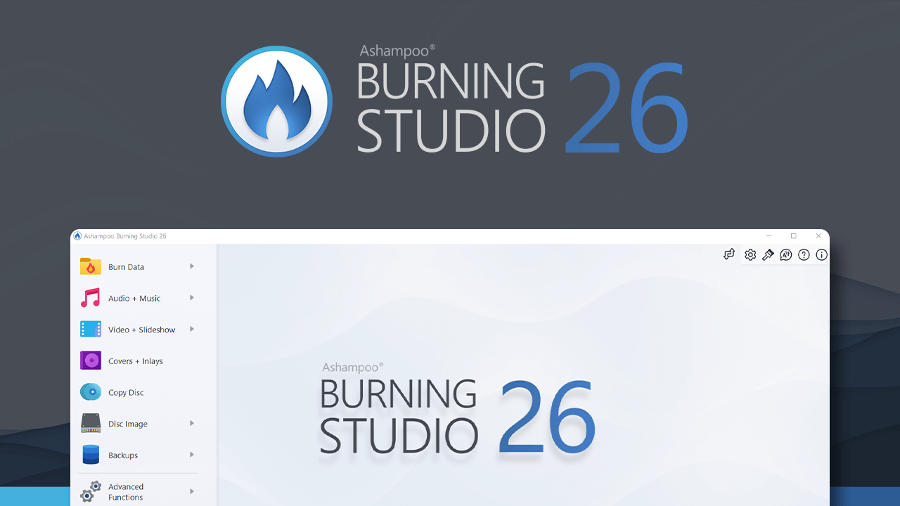 Ashampoo® Burning Studio 26