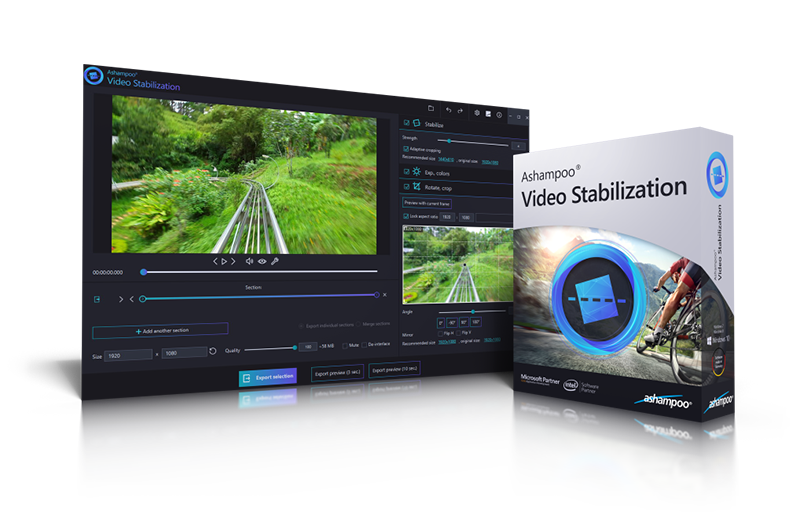 Ashampoo® Video Stabilization