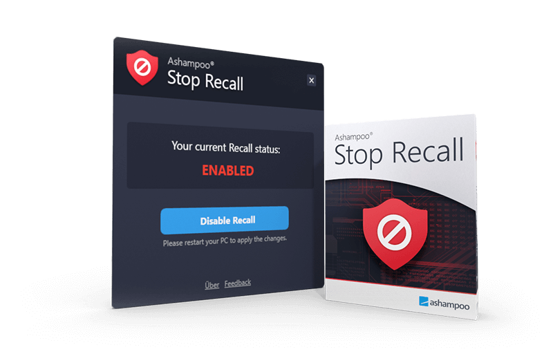 Ashampoo® Stop Recall