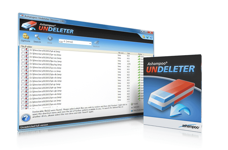 Ashampoo® Undeleter